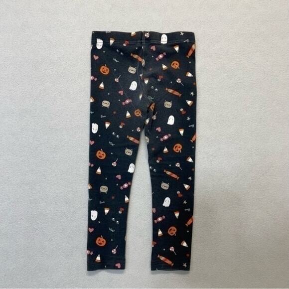 Carter’s Halloween Print Black Leggings Girl’s Size 5 - Picture 8 of 11